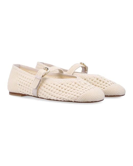 Stuart Weitzman Pink Ballerinas