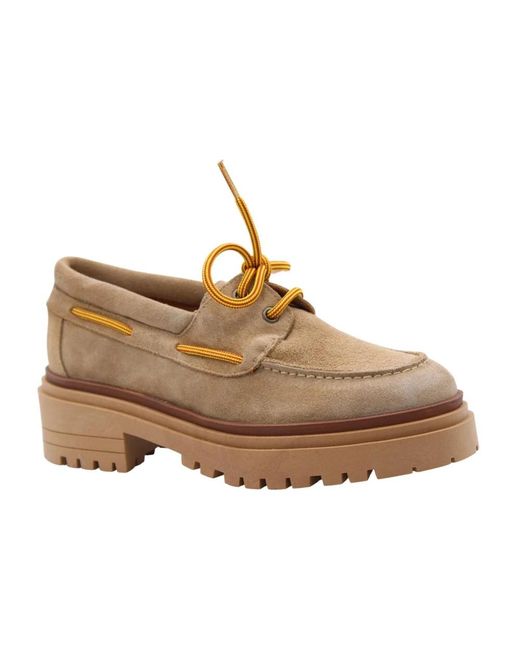 CTWLK Brown Boat Shoes