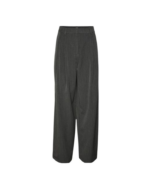 Wide Trousers Vero Moda de color Gray