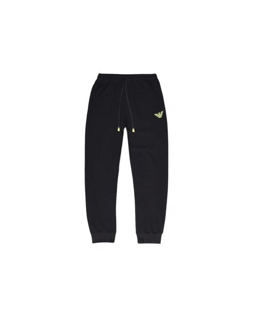 Collezione di jeans e pantaloni in cotone nero di Emporio Armani in Black da Uomo
