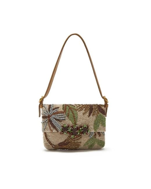 Maliparmi Metallic Shoulder Bags