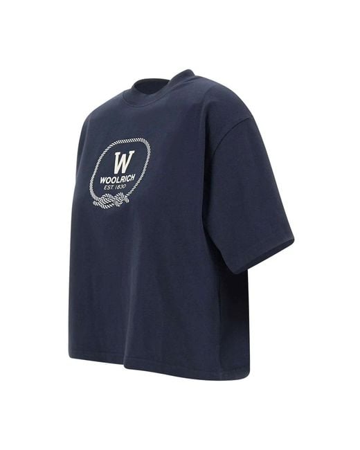 Woolrich Blue T-Shirts