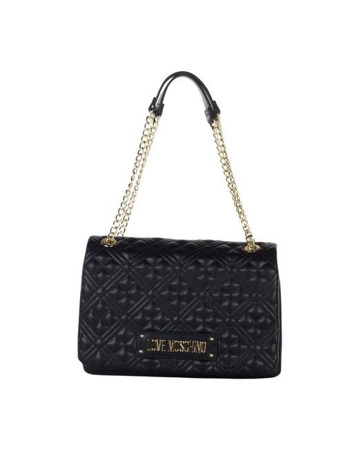 Shoulder Bags Love Moschino en coloris Black