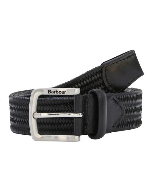 Belts Barbour de color Black