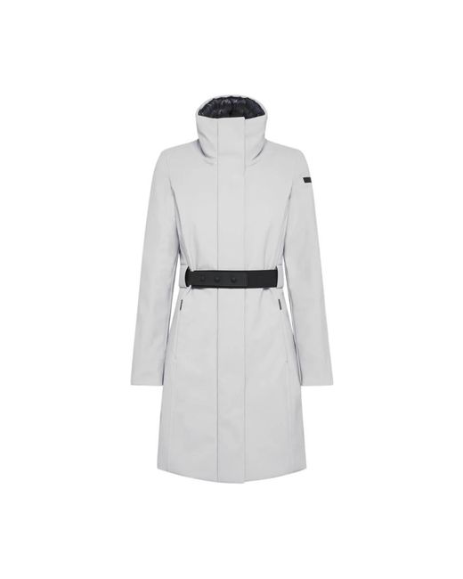 Rrd White Belted Coats