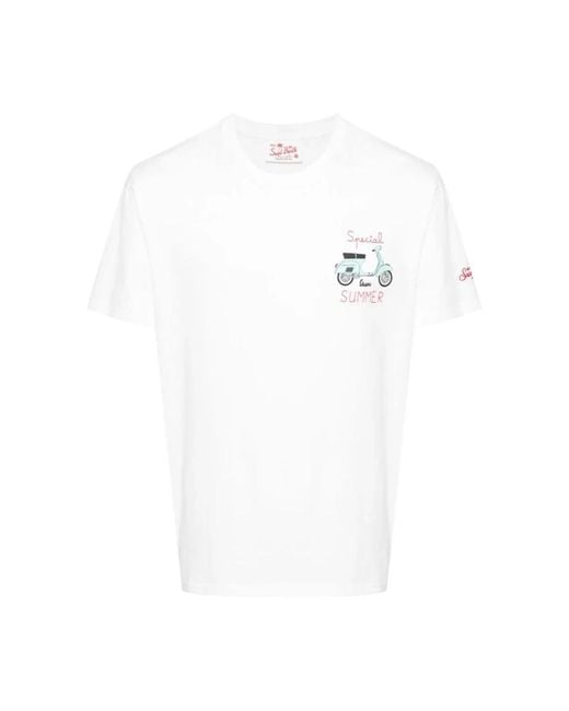 Collezione t-shirt uomo di Saint Barth in White da Uomo