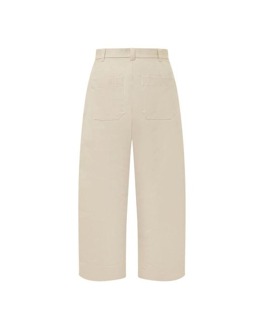 Studio Nicholson Sorte Pant in Natural für Herren