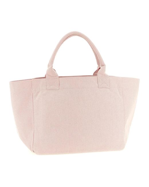 Ganni Pink Shopping Bags