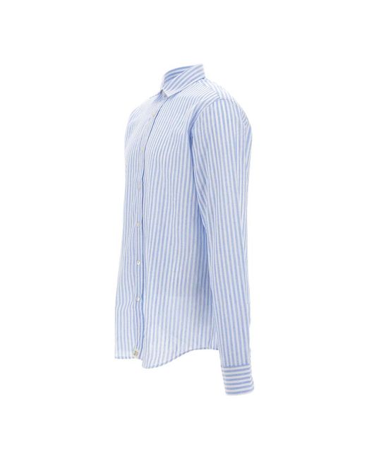 Peuterey Blue Casual Shirts for men