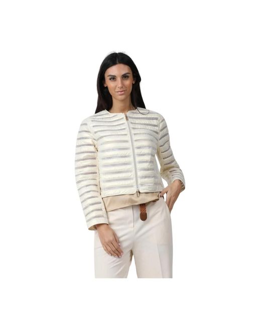 Down Jackets di Diego M in White