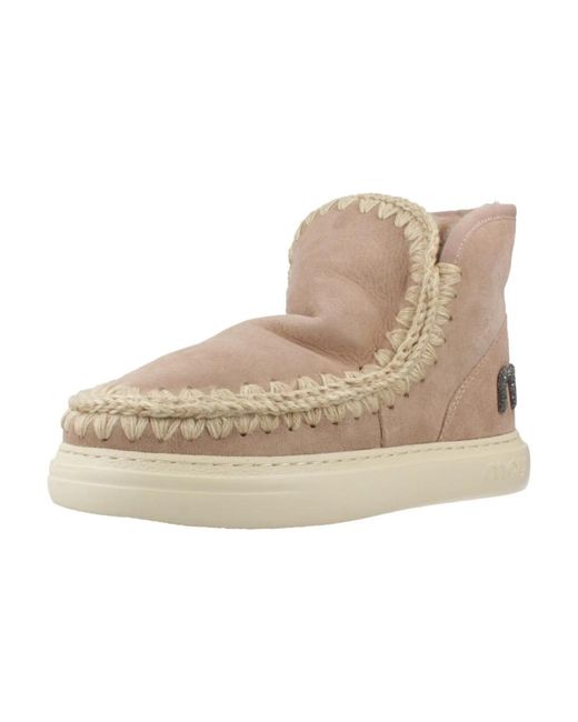Mou Natural Winter Boots
