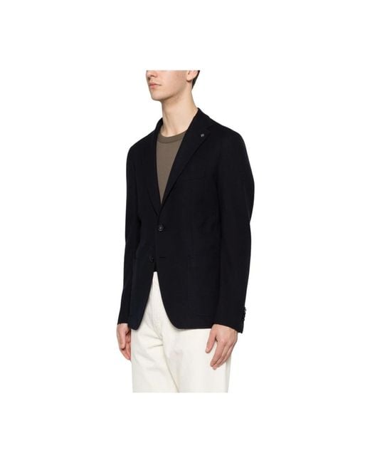 Tagliatore Black Blazers for men