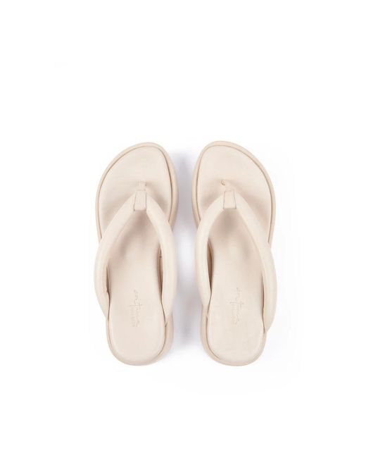 Cortana White Flip Flops