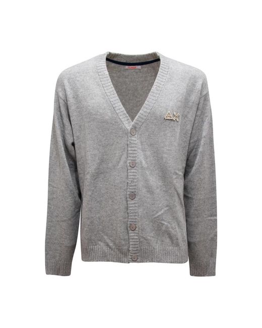 Cardigans Sun 68 pour homme en coloris Gray