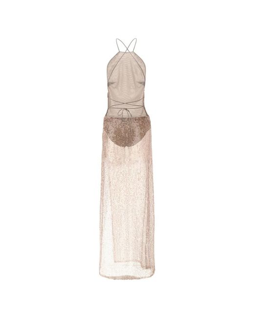 ANDAMANE West Maxi Jurk in het Natural