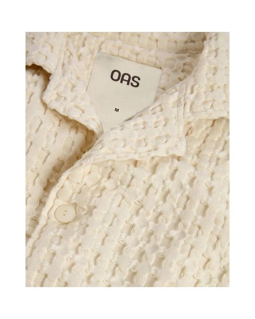 Oas Natural Short Sleeve Shirts for men