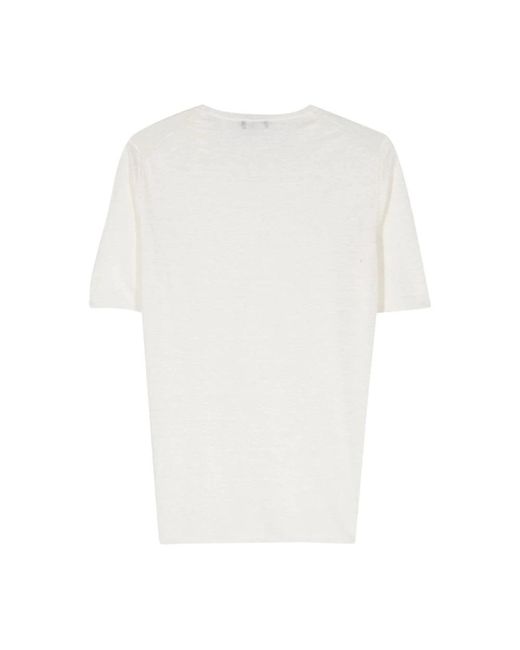 Barba Napoli White T-Shirts for men