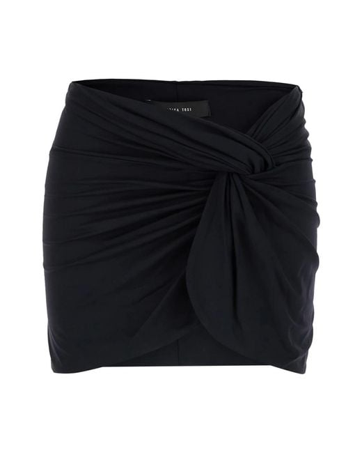 Short skirts FEDERICA TOSI de color Black