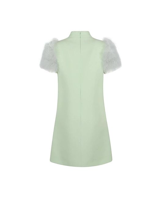 Valentino Green Short Dresses