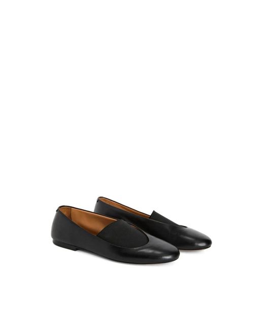 Jil Sander Black Ballerinas