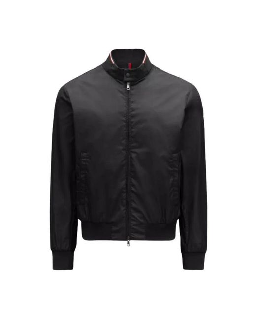 Moncler Black Bomber Jackets for men