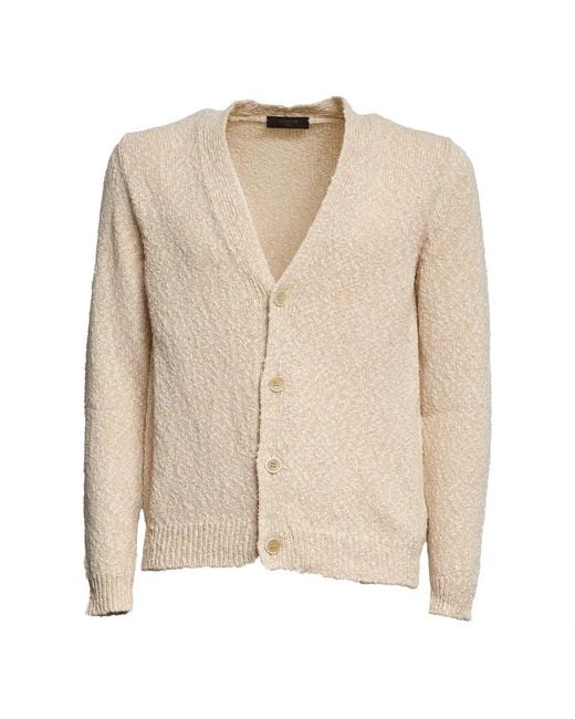 Zanone Natural Cardigans for men