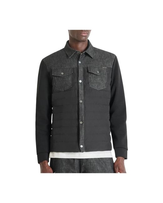 Antony Morato Black Light Jackets for men
