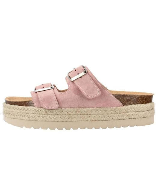 Sliders Frailera en coloris Pink