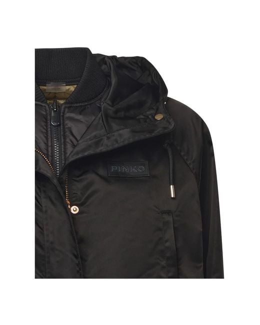 Pinko Jassen ,Zwart ,Parka's in het Black