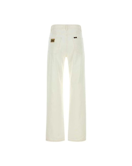 Lois Jeans ,Wit ,Straight Jeans in het White