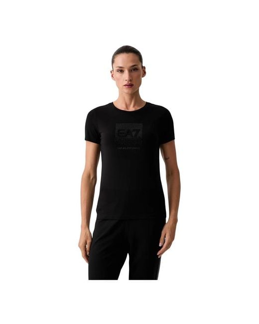 T-Shirts EA7 en coloris Black