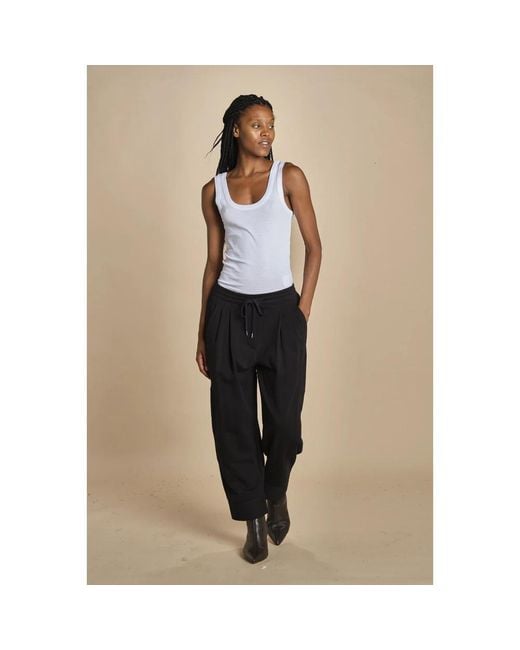 3.1 Phillip Lim Black Tapered Trousers