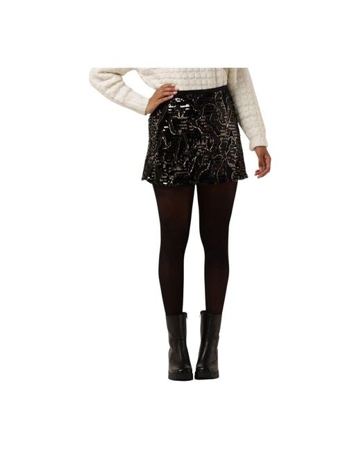Silvian Heach Black Schwarzer Minirock