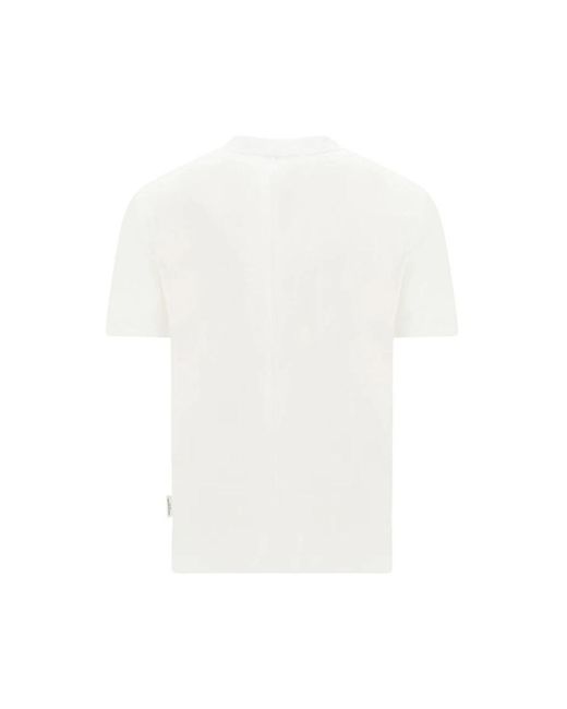 Paolo Pecora White T-Shirts for men