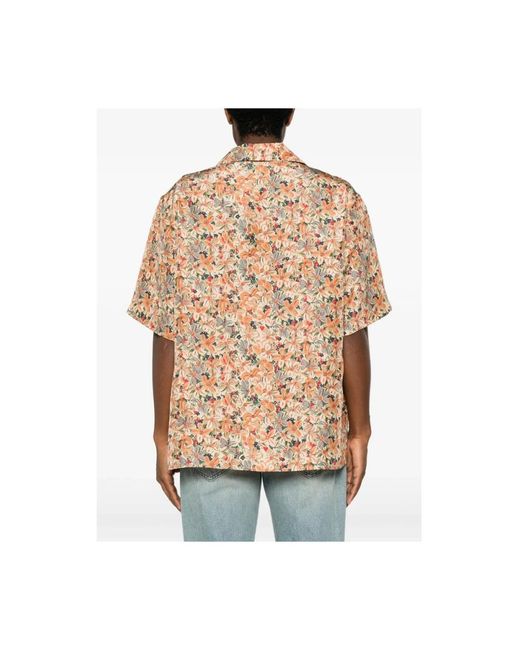Valentino Metallic Short Sleeve Shirts for men