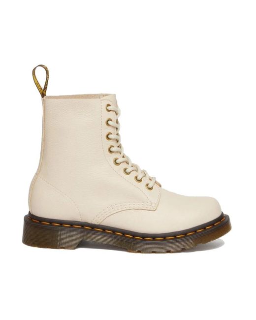 Dr. Martens Natural Lace-Up Boots