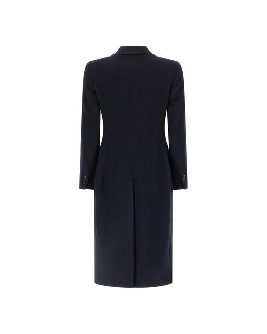 Tagliatore Blue Meryl Zweireiher-Mantel