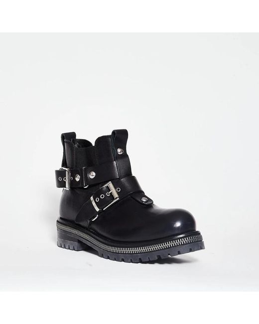 Dondup Black Ankle Boots