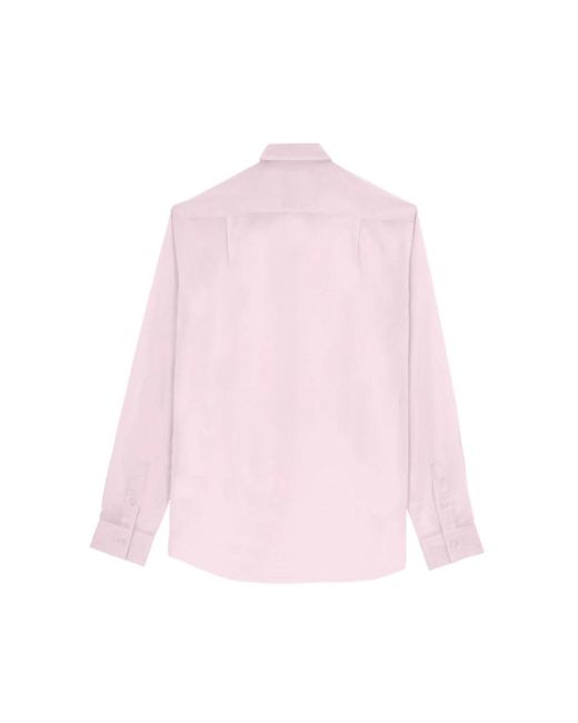 Vilebrequin Leichtes Solid -Hemd Aus Baumwollvoile in Pink für Herren