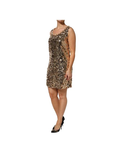 Dolce & Gabbana Brown Party Dresses