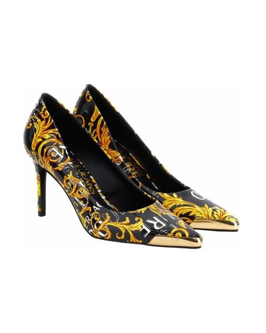 Versace Jeans Couture Yellow Pumps