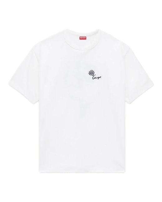 KENZO White T-Shirts for men