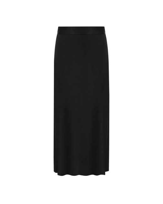 Midi Skirts Elisabetta Franchi de color Black