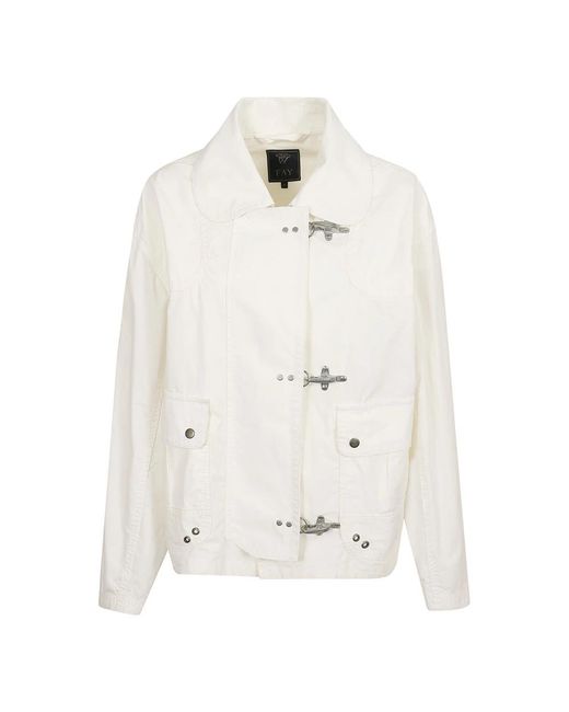 Light Jackets Fay de color White