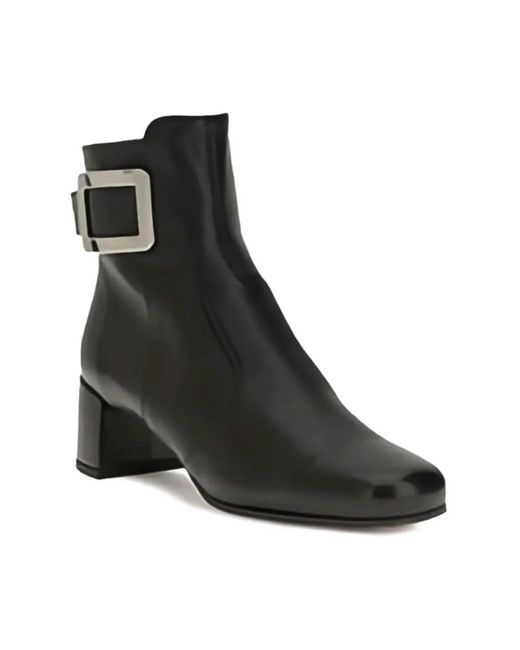 Roger Vivier Black Heeled Boots