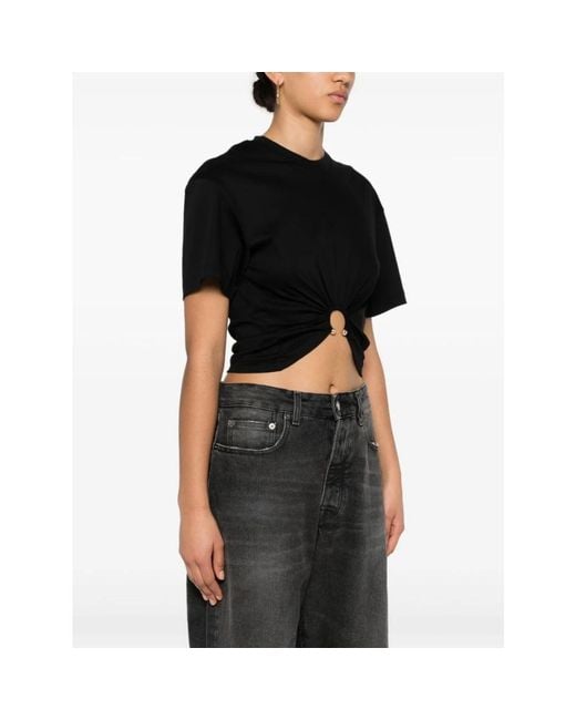 Rabanne Black T-Shirts