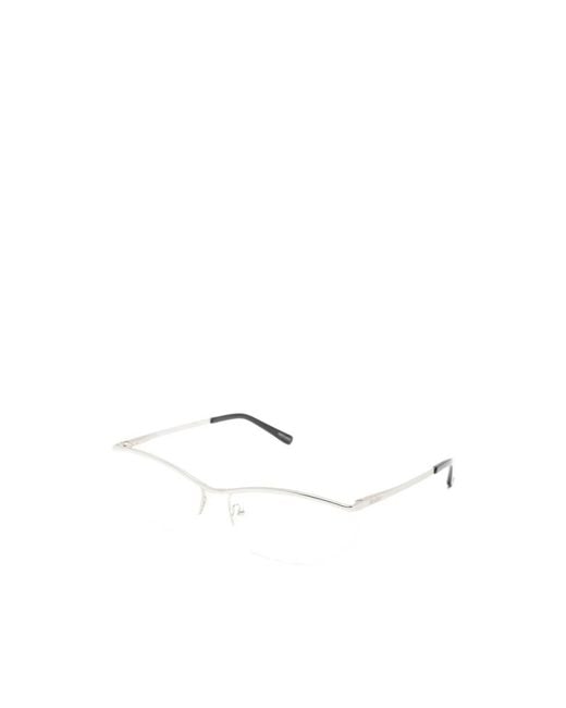 The Attico White Glasses