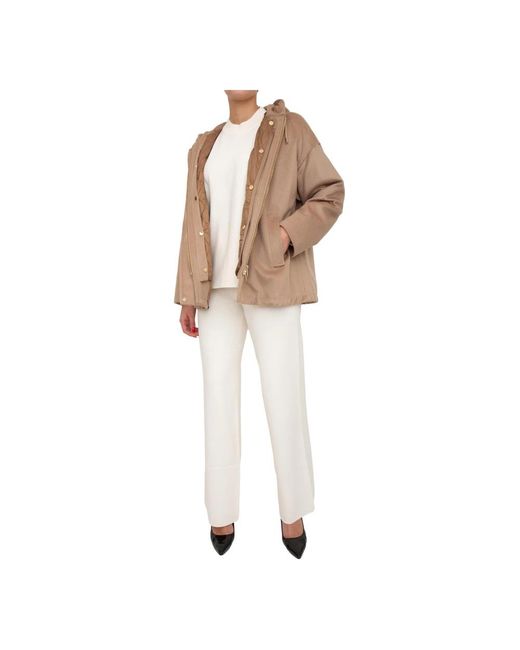 Max Mara Brown Light Jackets