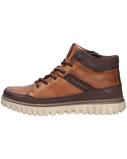 Bugatti Schnürstiefel in Brown für Herren