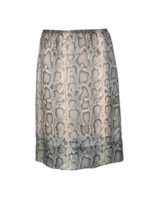 Sportmax Gray Short Skirts